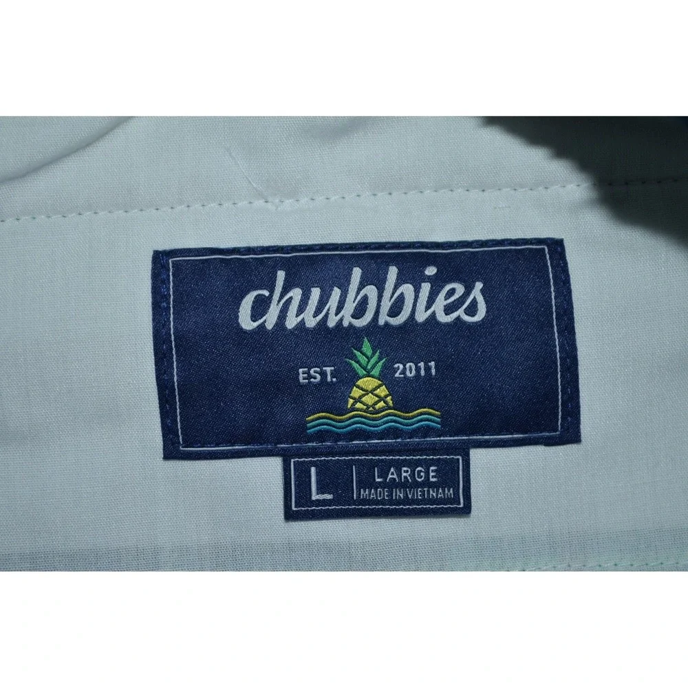 Chubbies Everywear Pants Mens L Plaid Drawstring Elastic Waist Chino Stretch - Picture 4 of 10